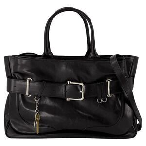 Osoi Belt Bag Black Leather Tote Women black | black Tote Bags